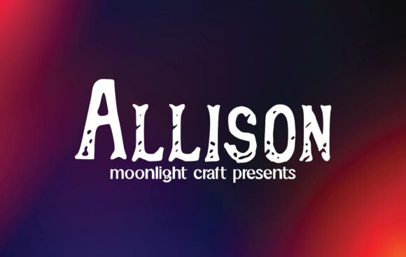 Allison: A Font for Thoughtful Design