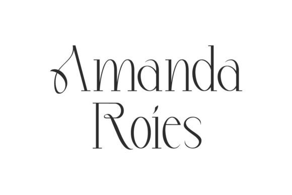 Amanda Roies Font: Elegant Serif for Editorial Design