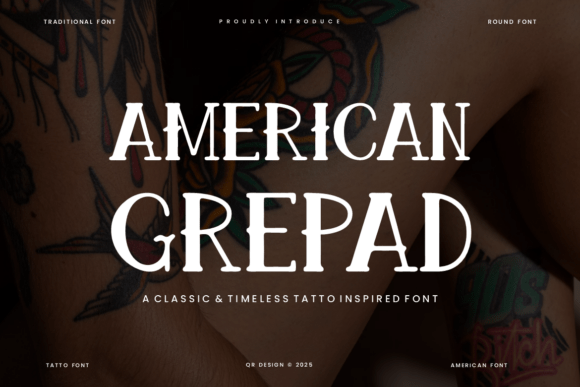 American Grepad: A Font for Polished Branding