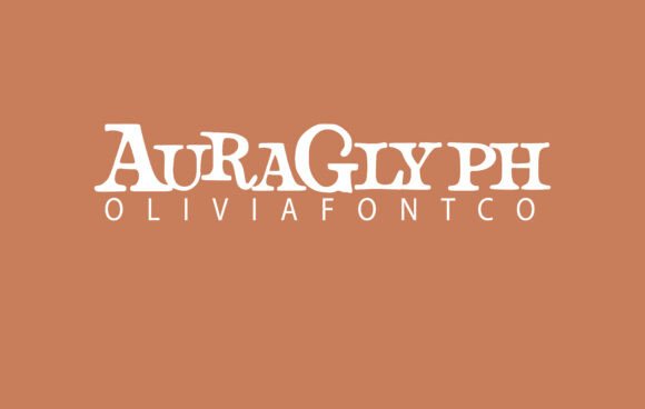 Auraglyph: A Handwritten Serif Font with Romantic Charm for Handmade Sellers and Crafters