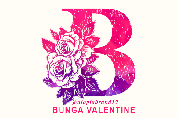 Bunga Valentine Monogram: A Decorative Font for Digital Branding