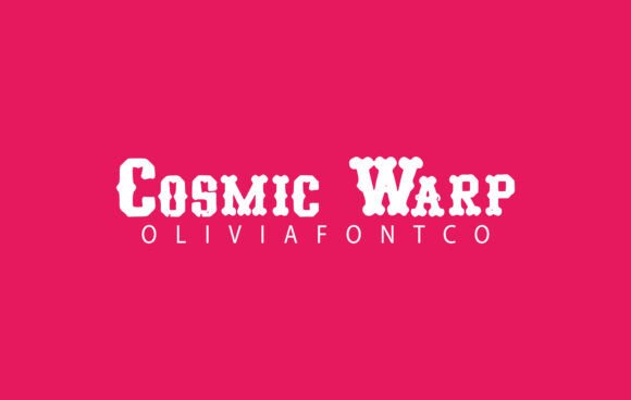 Cosmic Warp: A Slab Serif Typeface for Modern Web Design