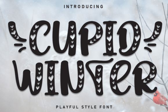 Cupid Winter Brings Warmth to Your Brand Typography