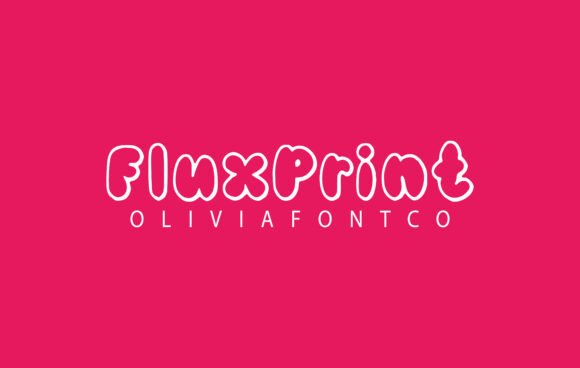 Fluxprint: A Handwritten Display Font for Modern Web Design