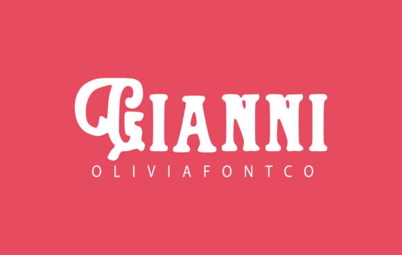 Gianni Serif Font – Crafting Romantic Labels, Cards & Packaging