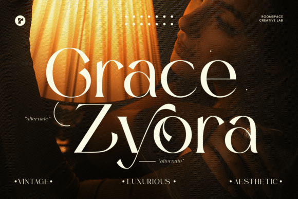 Grace Zyora: A Serif Typeface for Polished Branding