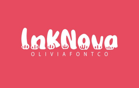 Inknova: A Handwritten Display Font for Authentic Branding