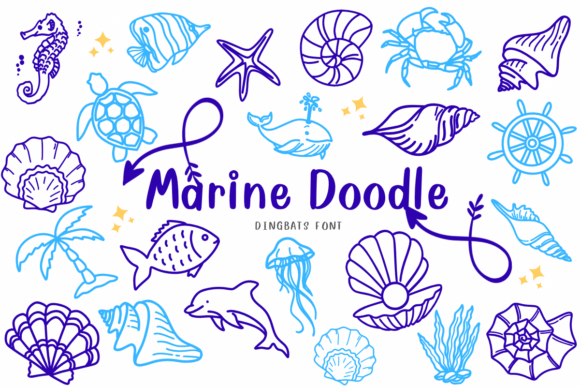 Marine Doodle Font Review
