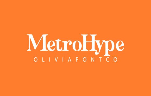 Metrohype: A Handwritten Serif Font with Romantic Charm