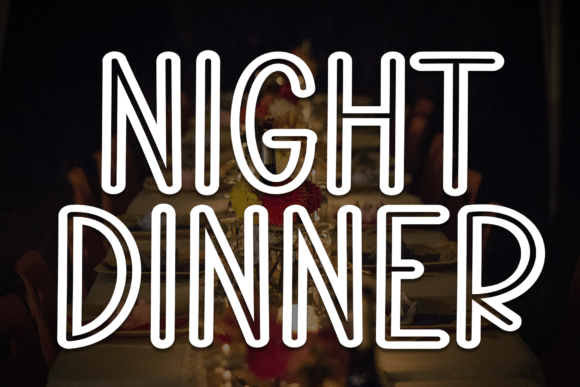 Night Dinner Font: A Small Business Owner’s Secret to Warmer Branding
