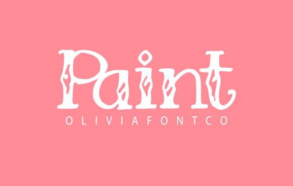 Paint Font: Handwritten Charm for Editorial Design
