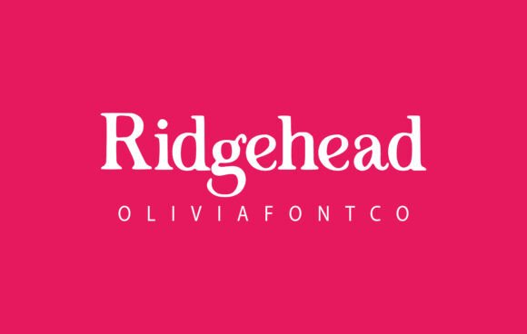 Ridgehead: A Serif Font with Heart