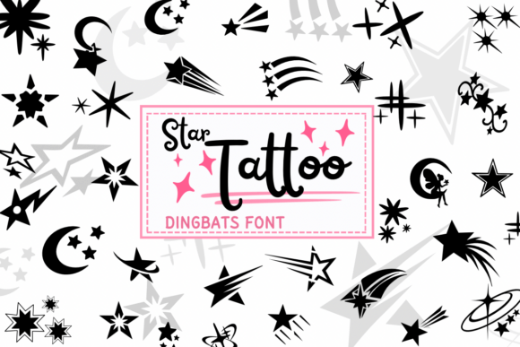 Star Tattoo: A Creative Font for Marketers