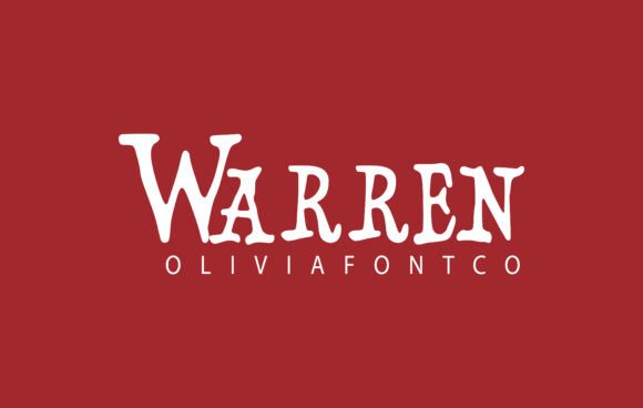 Warren Font: Handwritten Serif for Digital Design
