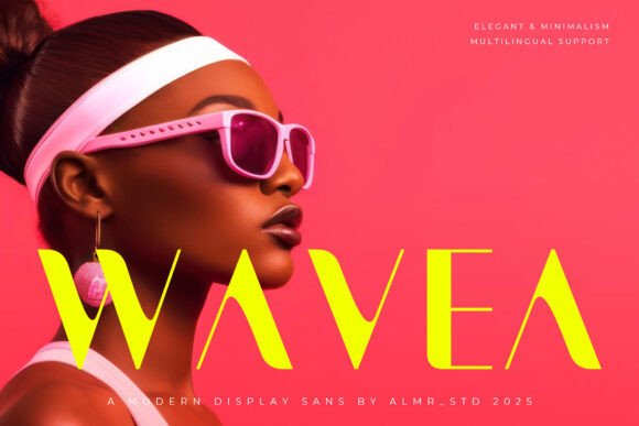 Wavea Font: A Minimalist Sans Serif for Modern Web Design